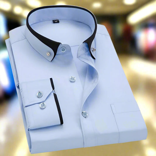 David™ | Klassiek Shirt met Lange mouwen